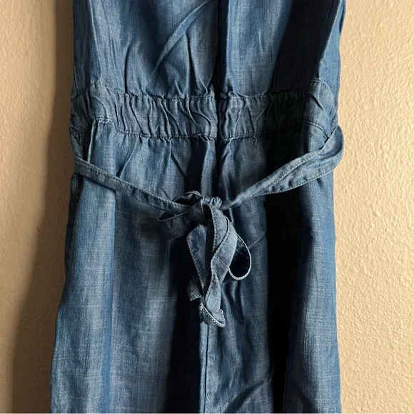 Talbots Size 2 Petite Denim Jumpsuit EUC - Picture 10 of 11
